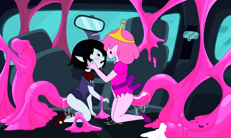Princess Bubblegum using her skills to bring herself and Marceline a lot of  fun (if huge pink tentacle-cocks is fun) | Adventure Time Porn